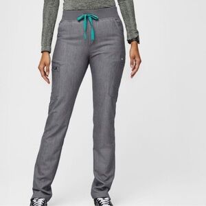 Figs Women's Yola Skinny Scrub Pants Size Small PO 1683 Graphite